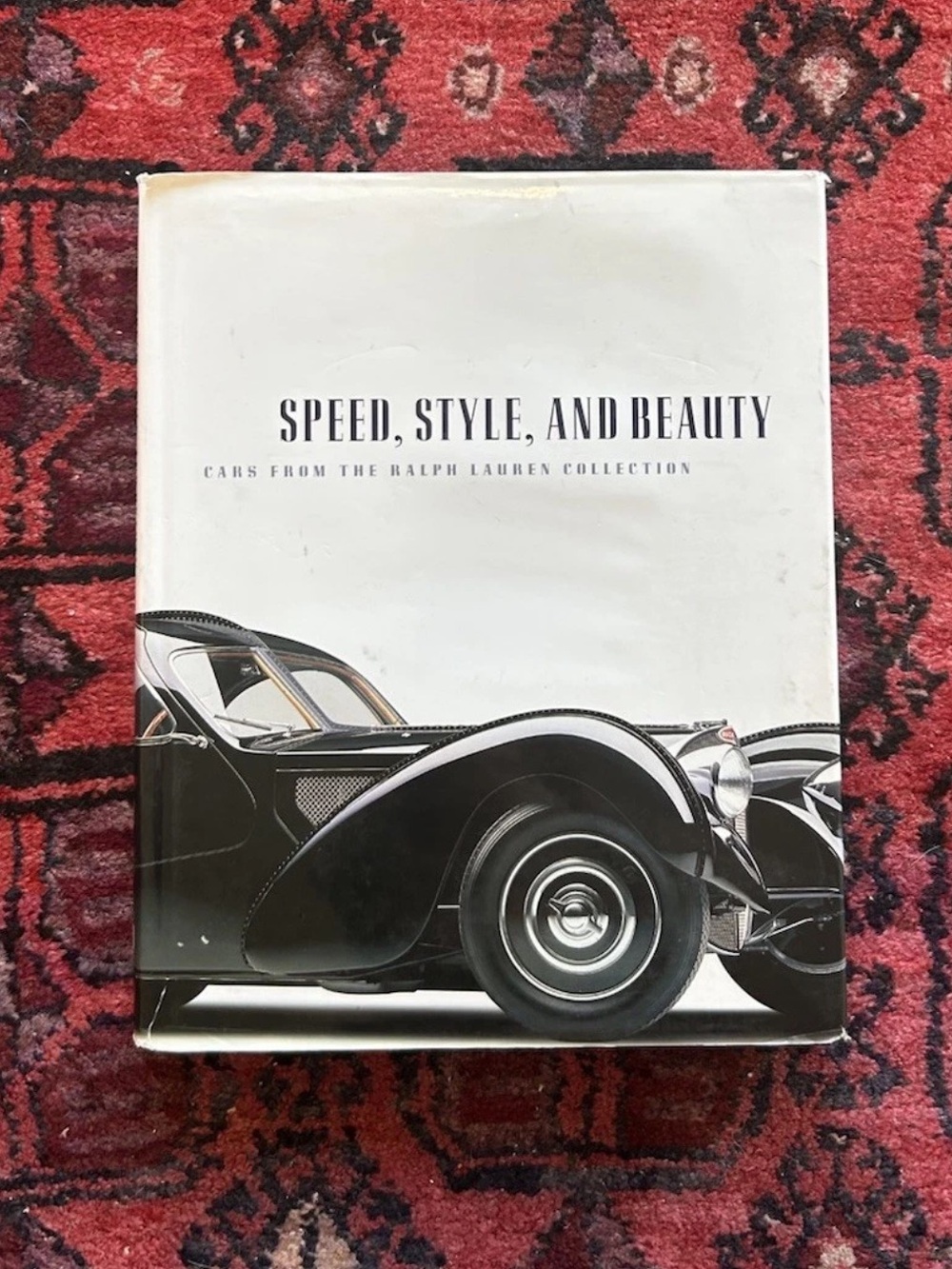 Speed, Style, And Beauty Cars From The Ralph Lauren Collection Book Coffee Table
